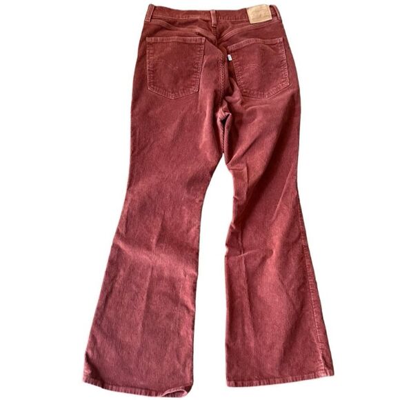 Levi's Premium 70'S HIGH RISE FLARE CORDUROY Pant Jean 31 - Picture 3 of 6